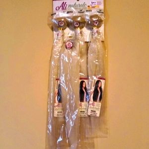 3pk bundle hair with closure